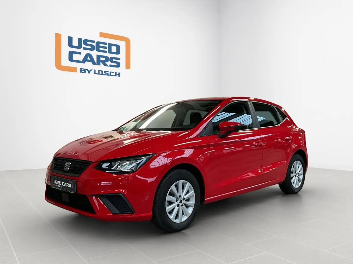 SEAT Ibiza Style+Navi+BVM+LED Rouge - 1