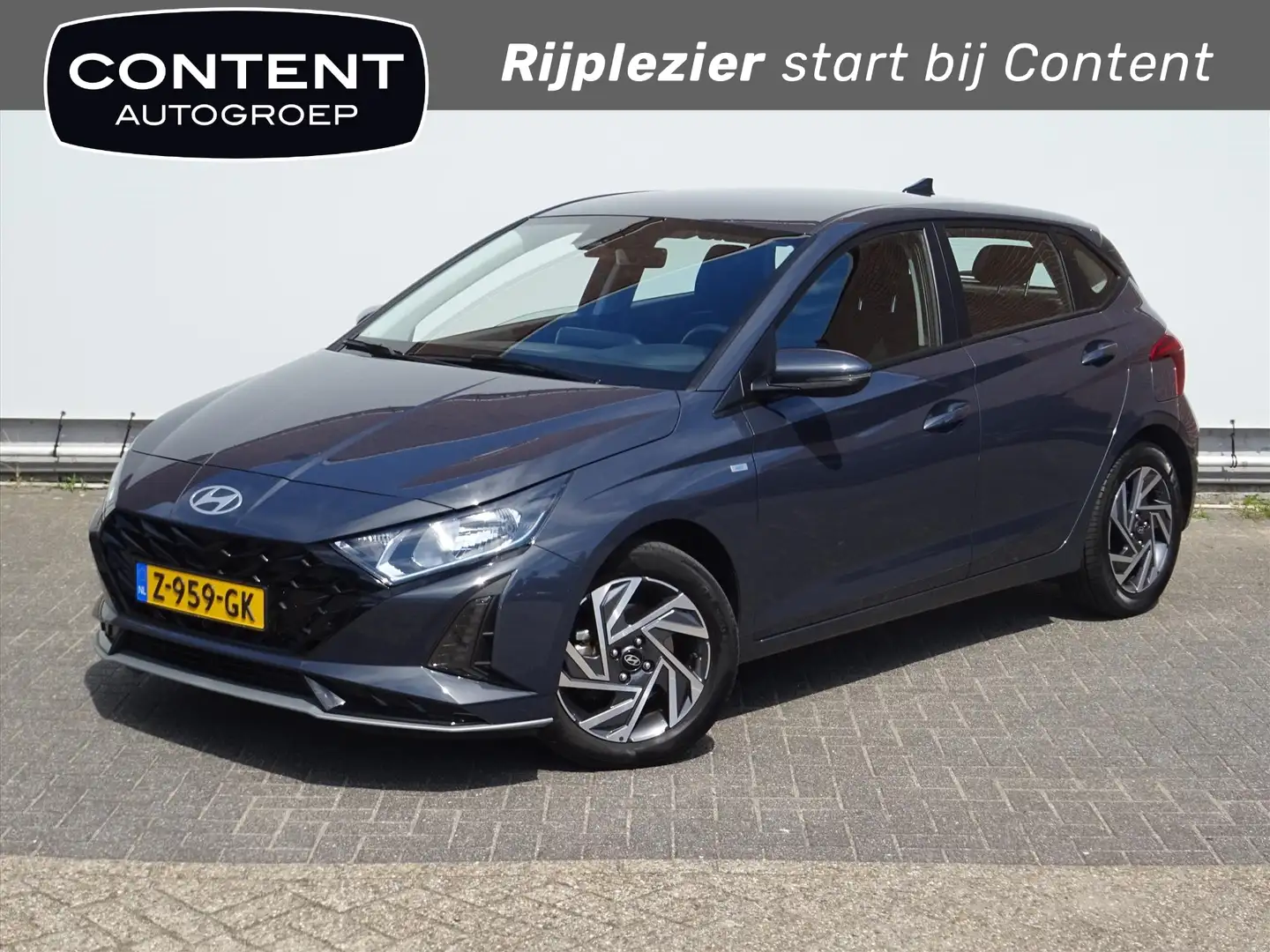 Hyundai i20 1.0 T-GDI 48V MHEV 100pk Comfort Smart Grijs - 1