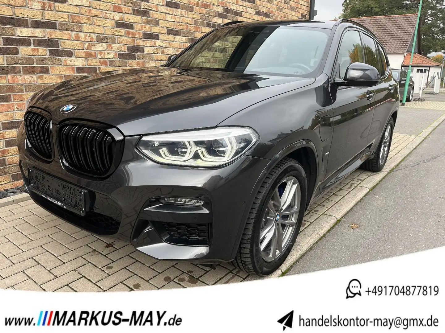 BMW X3 xDrive 30e M Sport Navi LED HUD HiFi Gris - 1