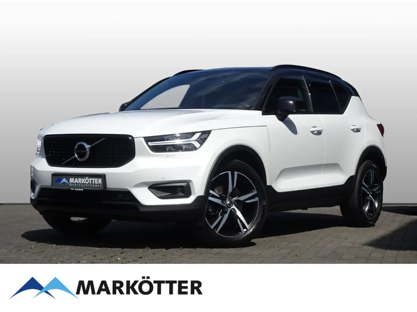 Volvo XC40 D4 R Design AWD/NAVI/LED/FSHZ/SHZ/PDC/CAM/ Blanc - 1