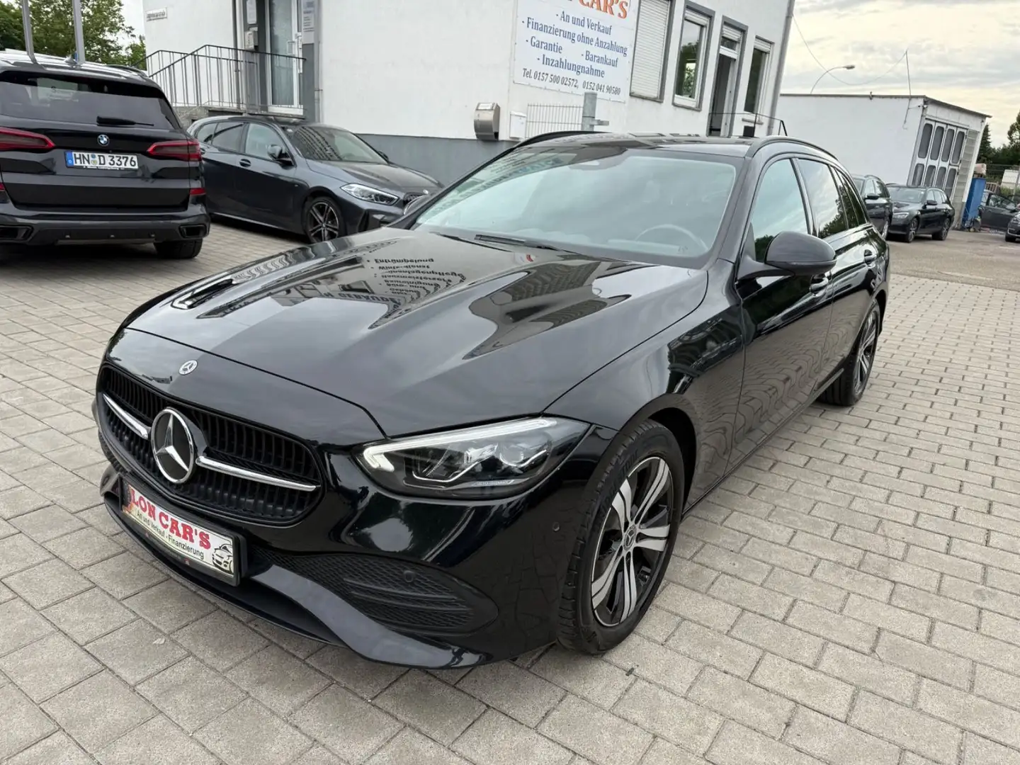Mercedes-Benz C 200 T d/Navi/Kamera/LED/Totw/Erster H/TOP Schwarz - 1