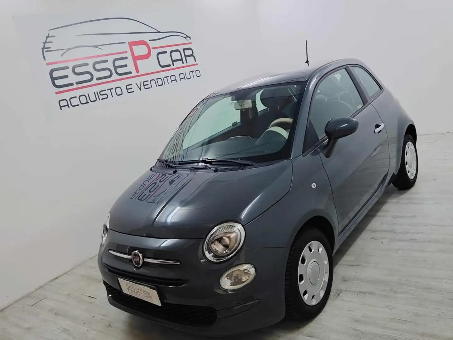 Fiat 500 1.2 Lounge 55.000KM Grigio - 1
