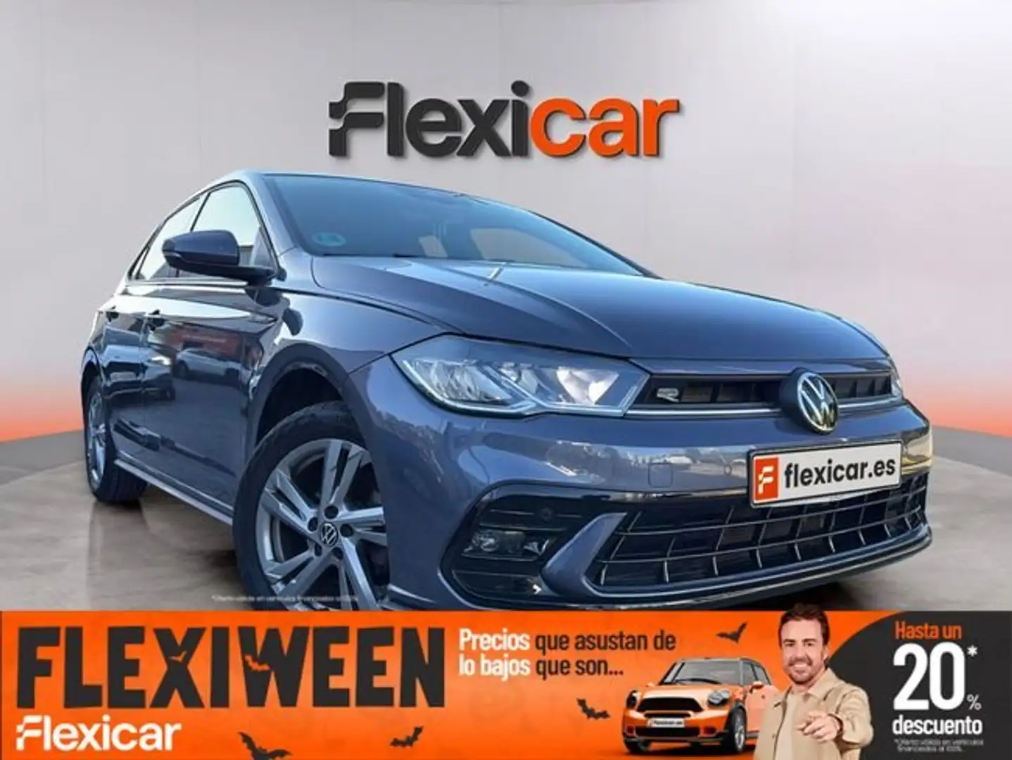 Volkswagen Polo 1.0 TSI R-Line DSG 70kW Gris - 1