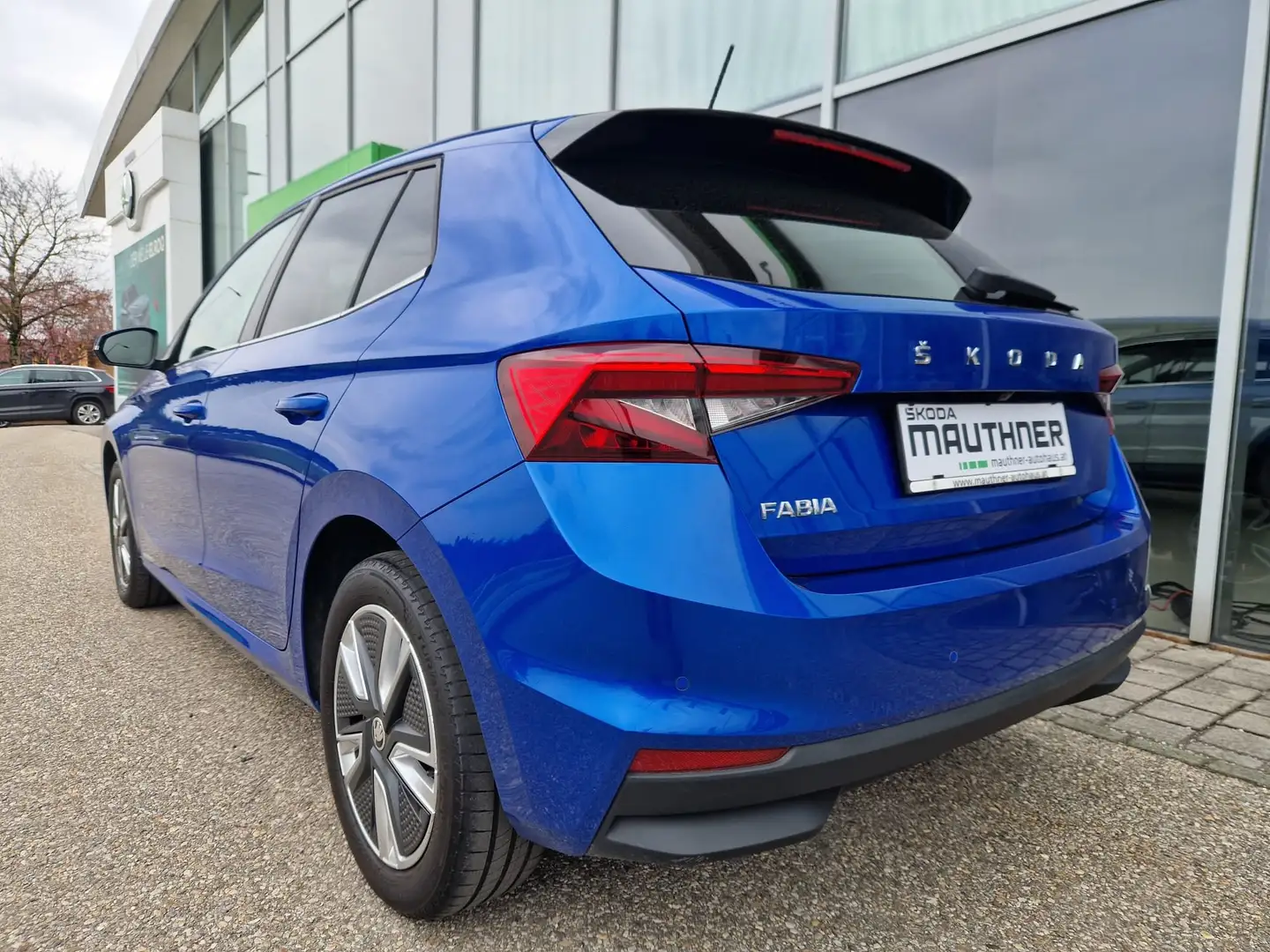 Skoda Fabia Style Blau - 2