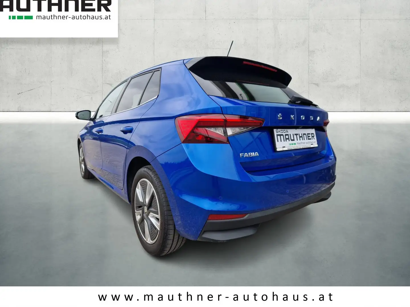Skoda Fabia Style Blau - 2
