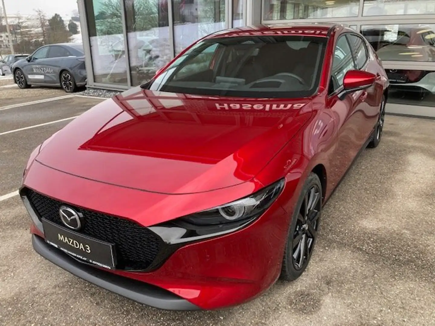 Mazda 3 e-Skyactiv-G140 Exclusive-Line Aut. Rot - 1