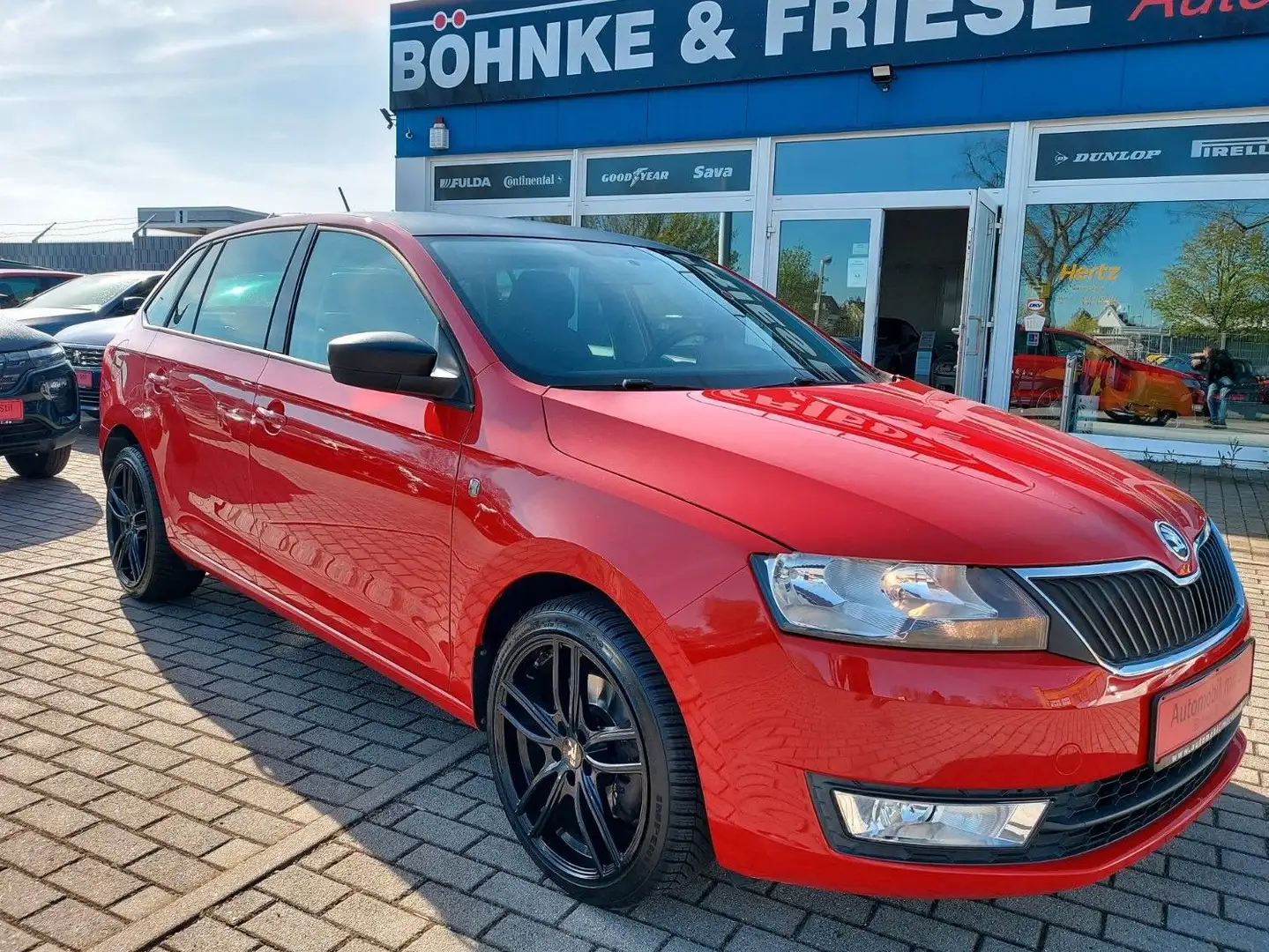 Skoda Rapid/Spaceback Spaceback Ambition Klima Sitzheiz. Park Червоний - 1