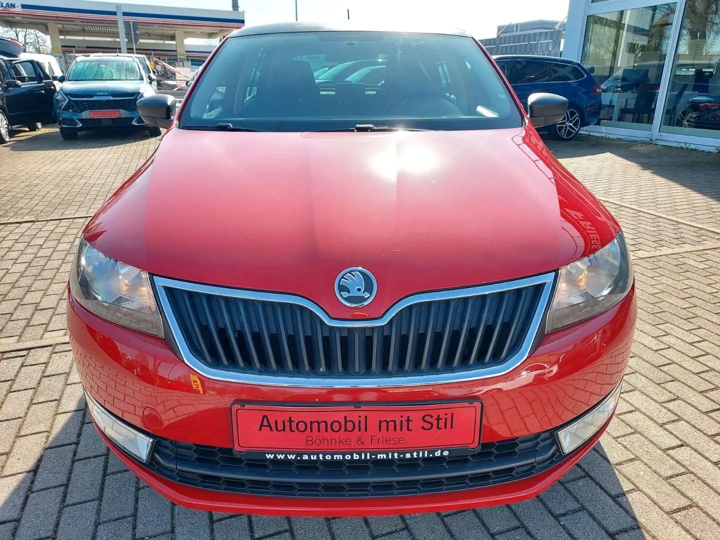Skoda Rapid/Spaceback Spaceback Ambition Klima Sitzheiz. Park Червоний - 2