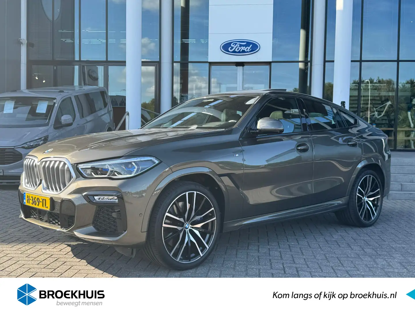 BMW X6 xDrive40i High Executive | HUD | H&K | Pano | Luch Groen - 1