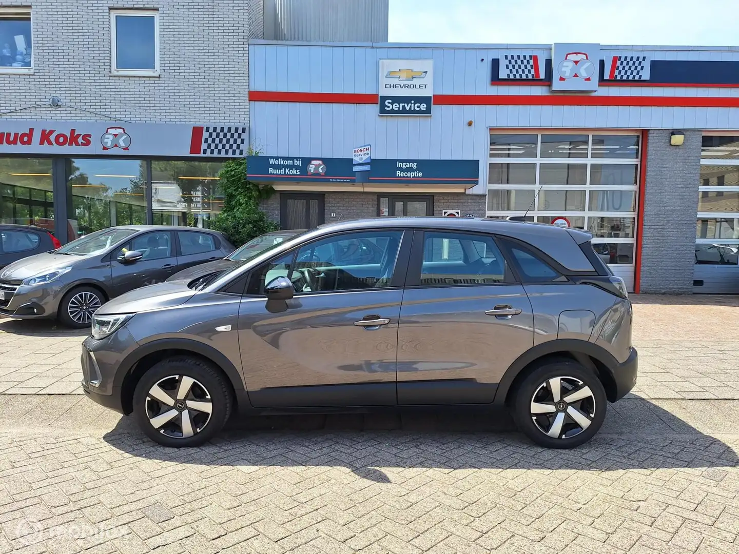 Opel Crossland 1.2 TURBO ELEGANCE / Carplay / Camera / Grijs - 2