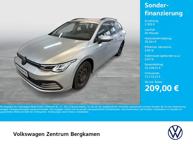 Volkswagen Golf Variant VIII 2.0 LIFE ACC NAVI CARPLAY ALU