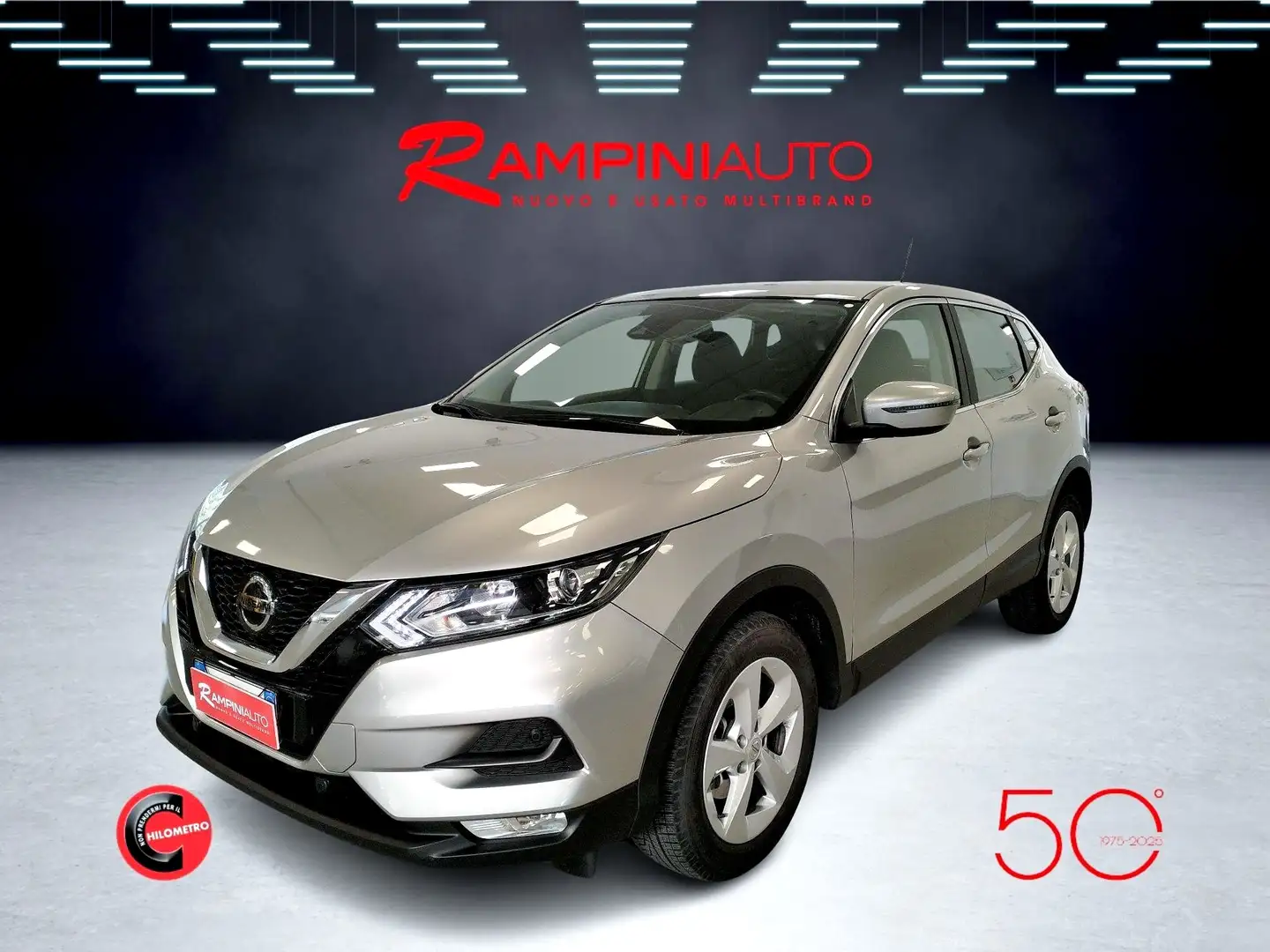 Nissan Qashqai 1.2 B. 116 Cv Km 47.000 Unico Prop. Pronta Cons Silber - 2