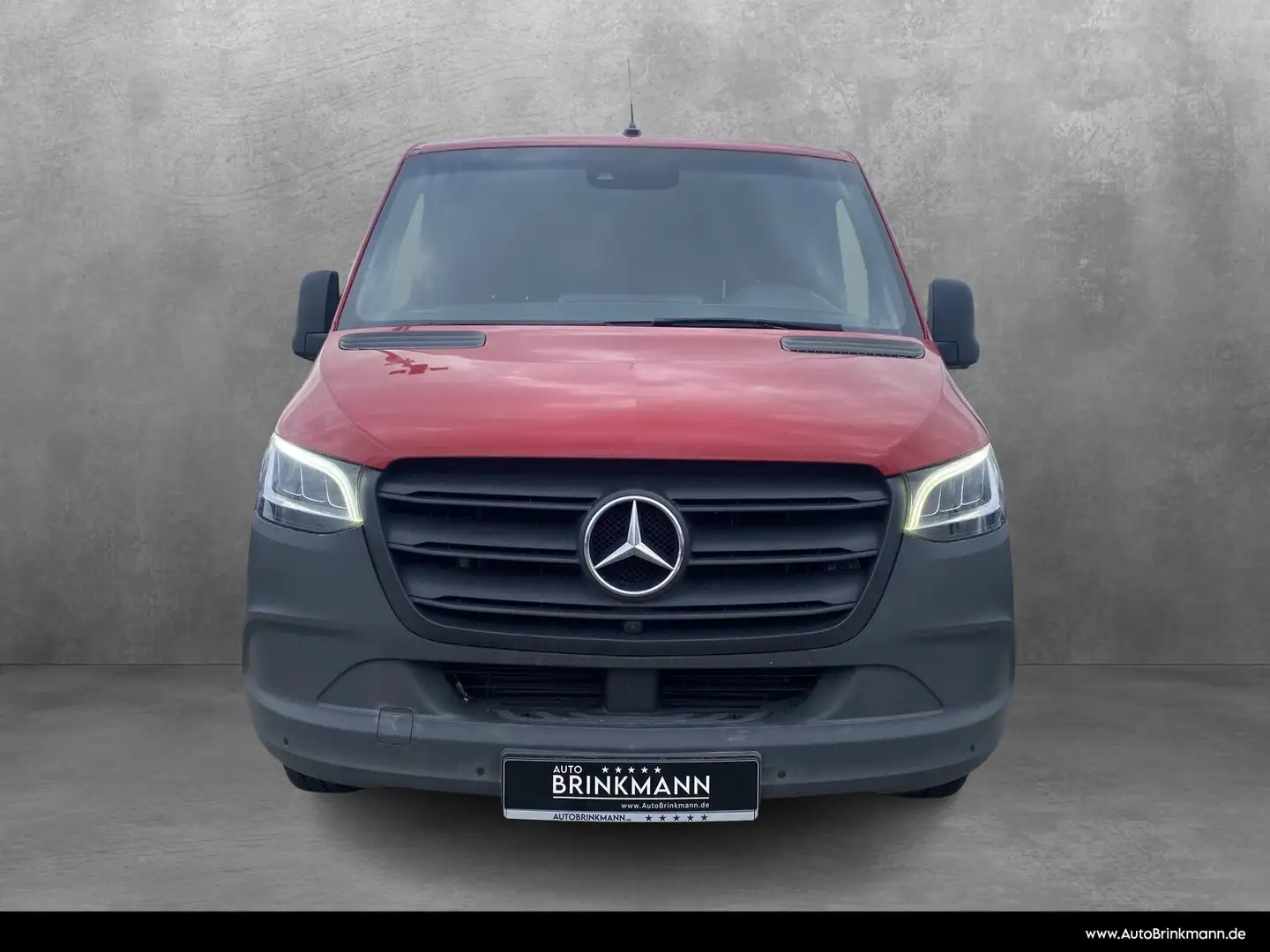 Mercedes-Benz Sprinter Sprinter 319 CDI V6 MBUX/SHZ/Totw./360/3665mm Rouge - 2