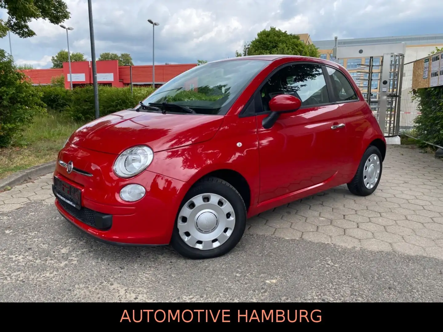 Fiat 500 Automatik*City*Teilleder*Ganzjahresreifen*1H Rot - 1
