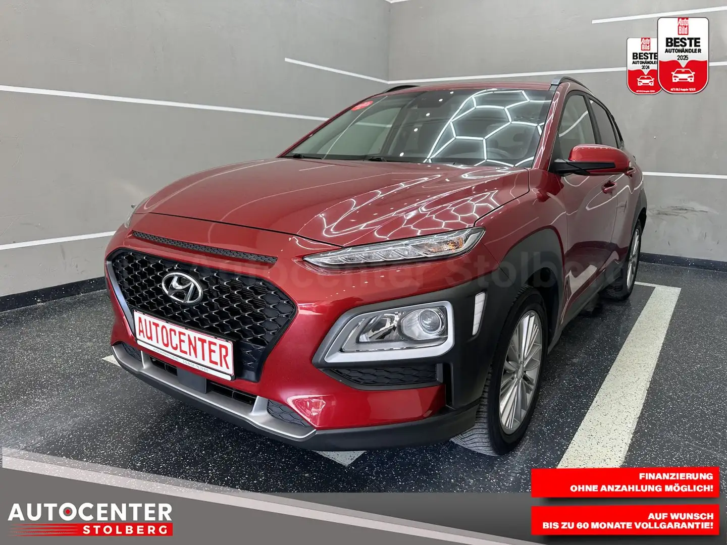 Hyundai KONA Advantage 2WD "1 HAND-NAVI-SITZH-MULTI-CAM" Rouge - 1