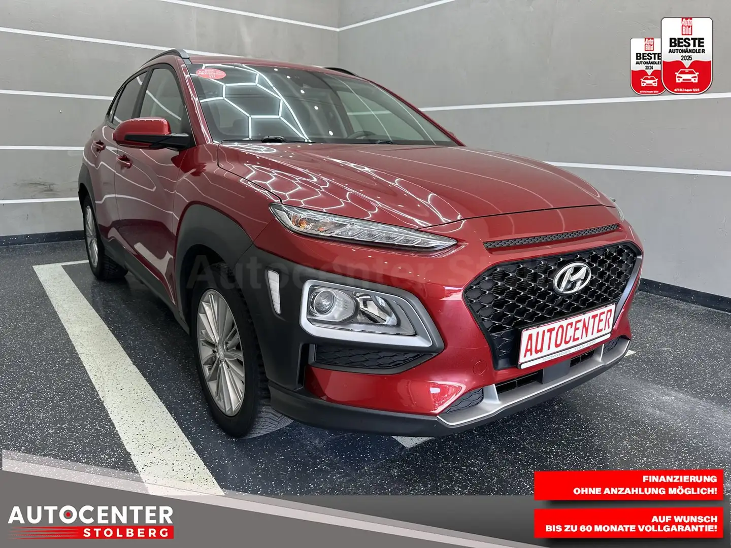 Hyundai KONA Advantage 2WD "1 HAND-NAVI-SITZH-MULTI-CAM" Rouge - 2