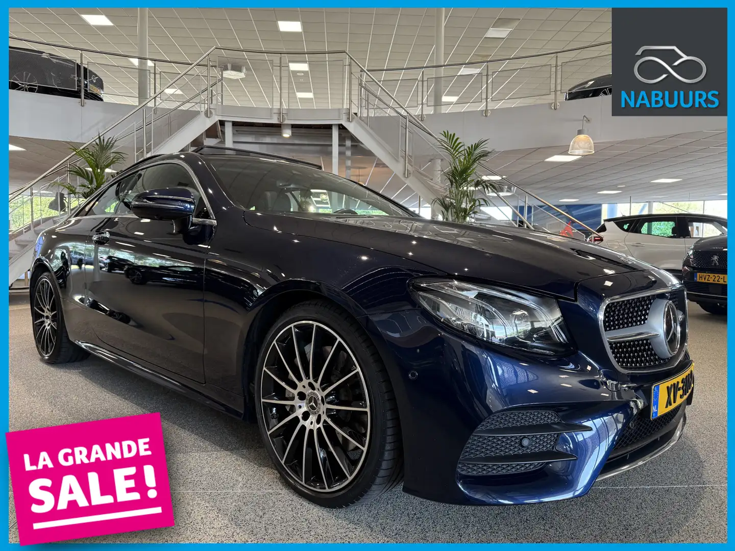 Mercedes-Benz E 450 Coupé 4MATIC Premium Plus AMG, NL auto, Massage Bleu - 1