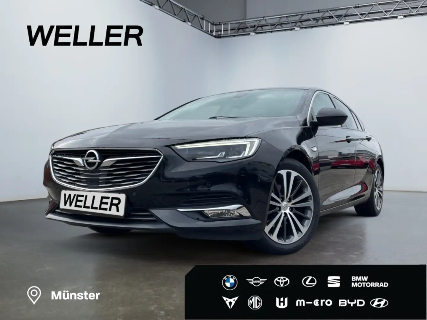 Opel Insignia Grand Sport 1.5 DI Turbo Dynamic *Matrix* Zwart - 1