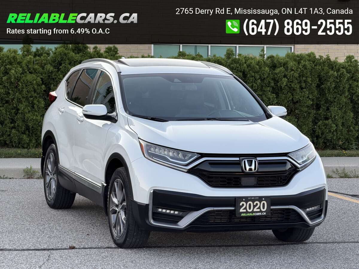 2020 Honda CR-V TOURING | AWD | No-Accident | Leather | Sunroof | — снимка 1