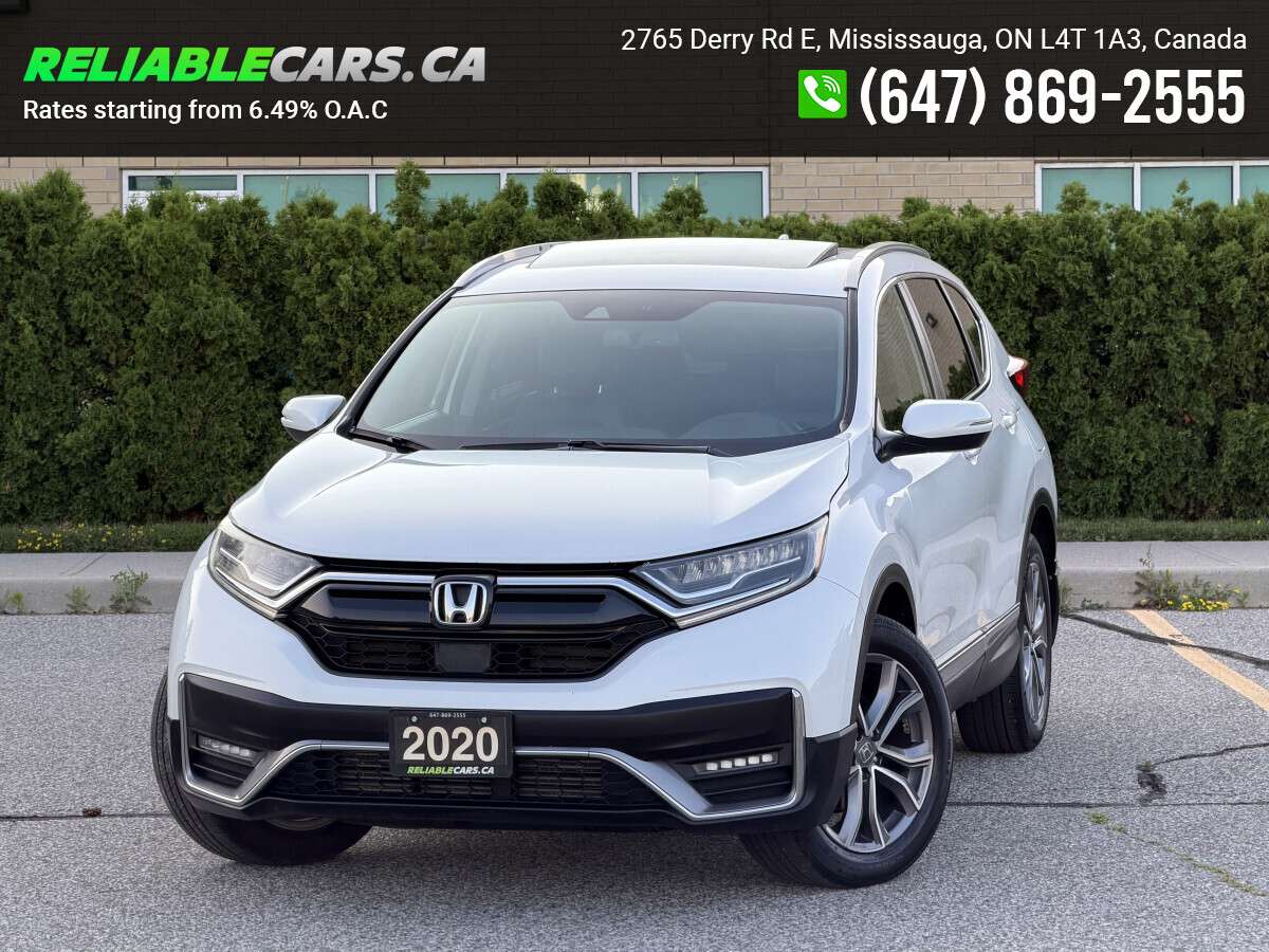 2020 Honda CR-V TOURING | AWD | No-Accident | Leather | Sunroof |