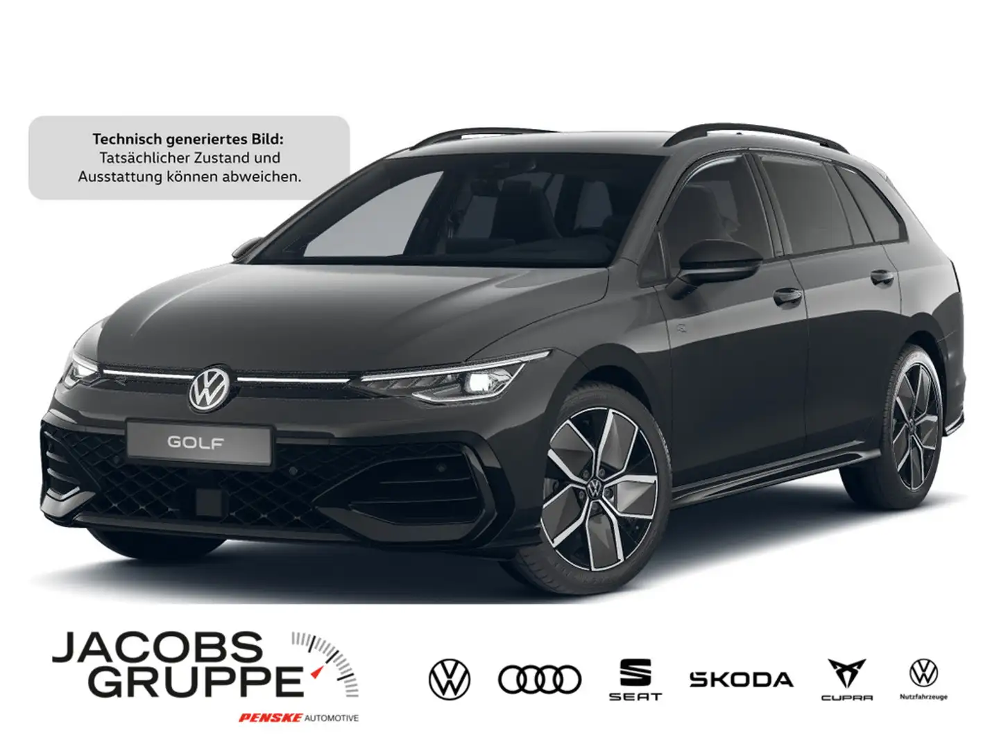 Volkswagen Golf VIII Variant 2.0 TDI R-Line "Black Style" Grau - 1