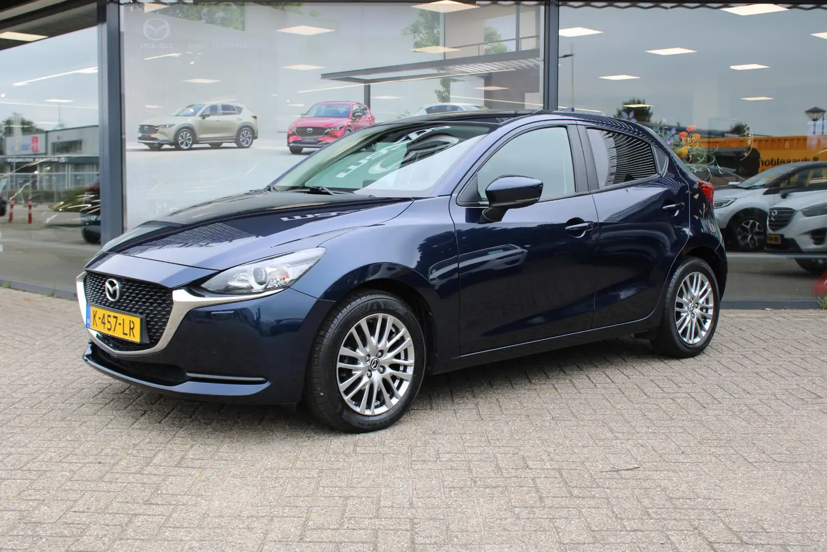 Mazda 2 1.5 Skyactiv-G Style Selected , Cruise, Airco, Cam Albastru - 2