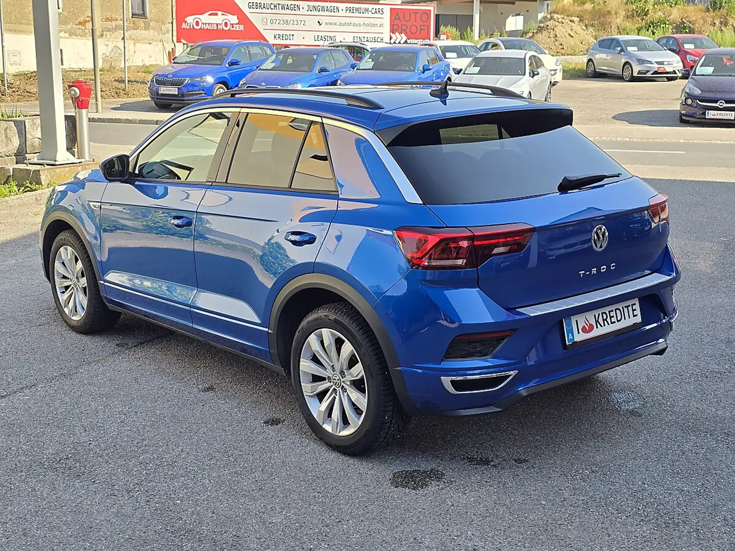 Volkswagen T-Roc 1,5 TSI ACT Sport DSG *Service+Bremsen NEU, R-L... Blau - 2