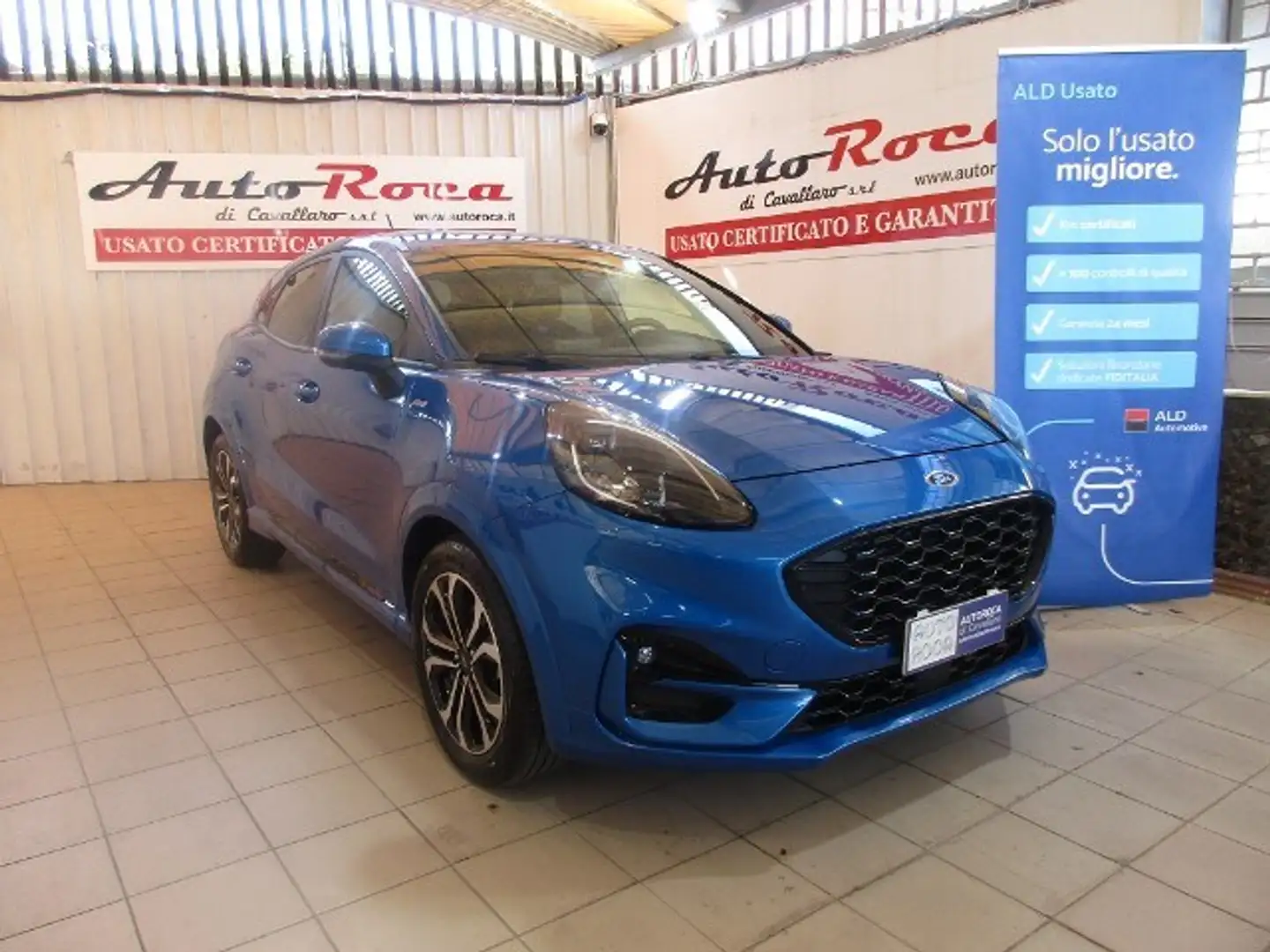 Ford Puma Puma 1.0 EcoBoost Hybrid 125 CV S&S ST-Line Azul - 2
