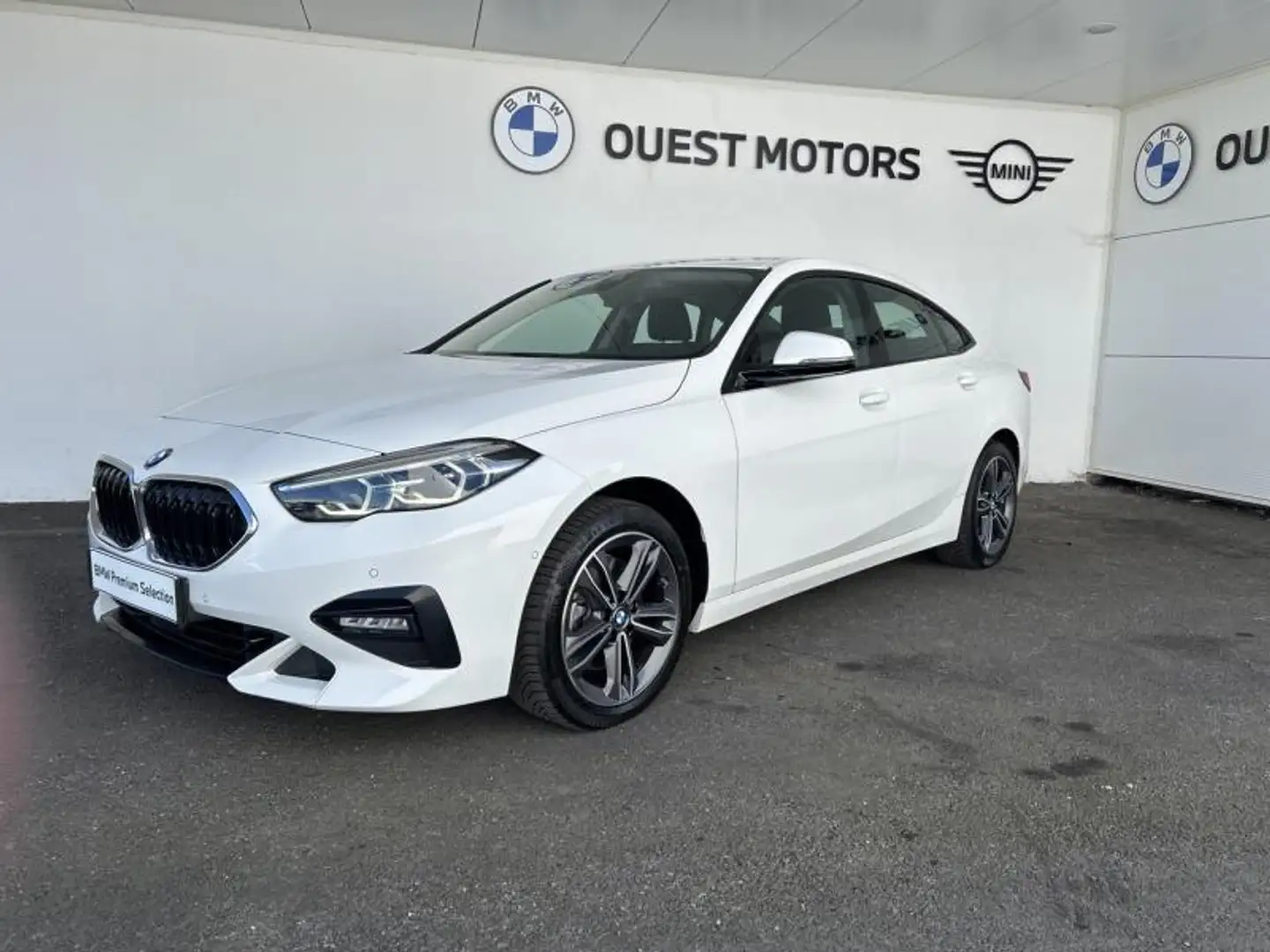 BMW 218 218dA 150ch M Sport BVA8 Blanc - 1
