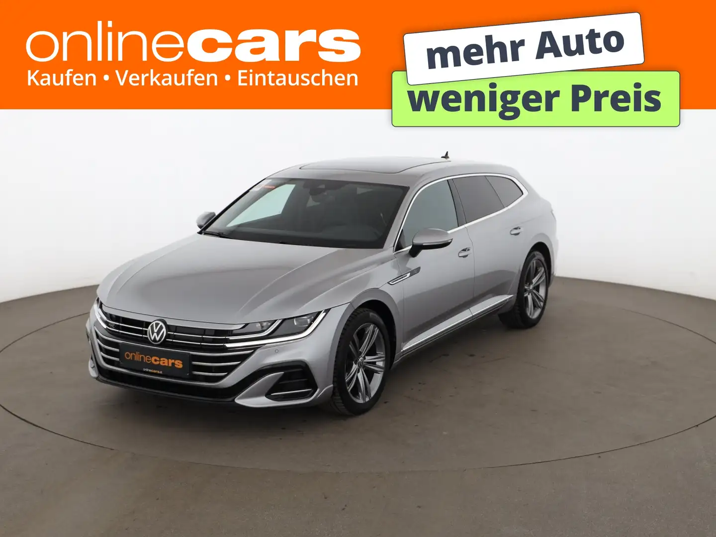 Volkswagen Arteon SV 1.4 TSI R-Line PHEV Aut LED AHK SKY Silber - 1