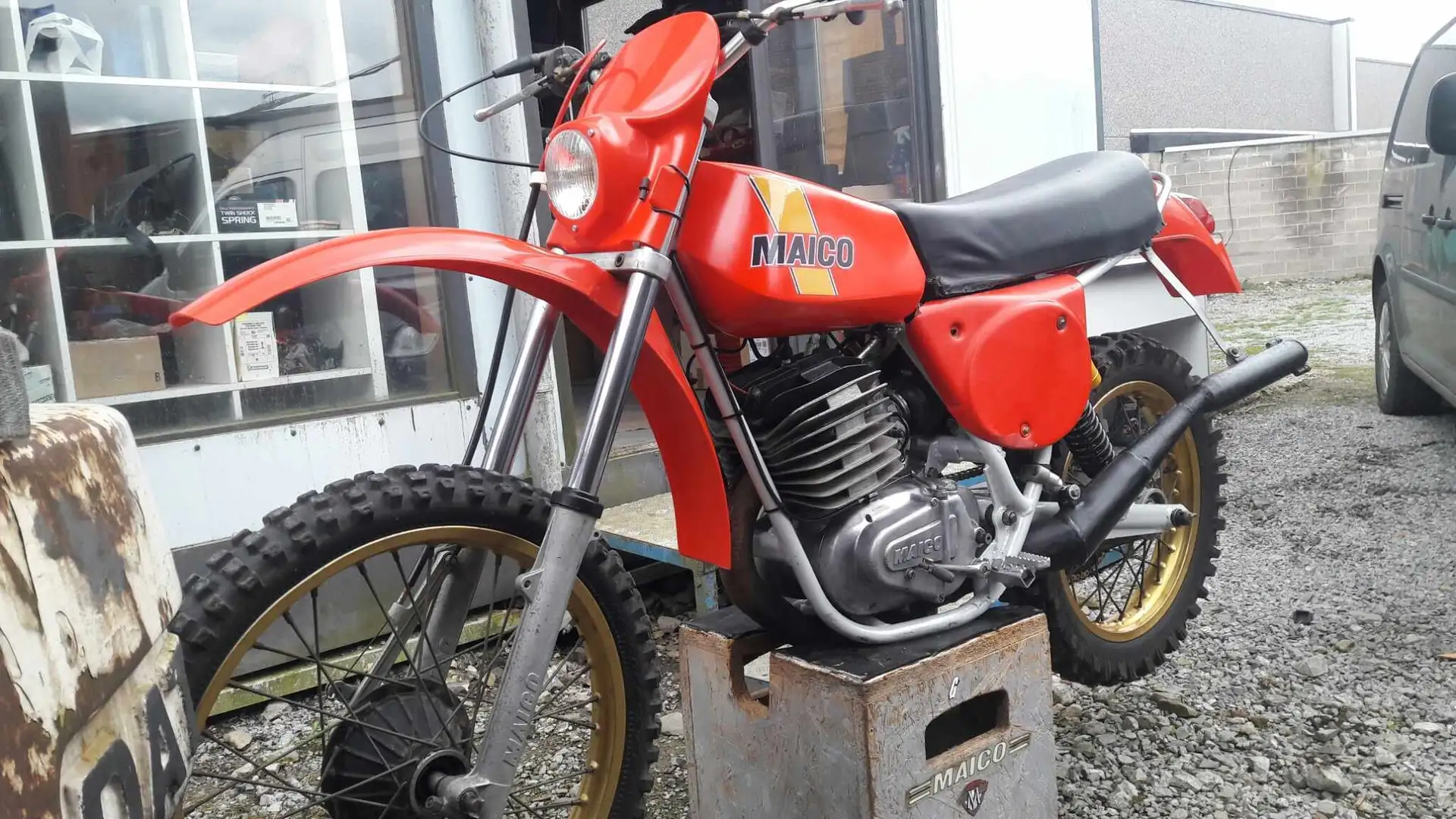 Maico GS 440 Czerwony - 2