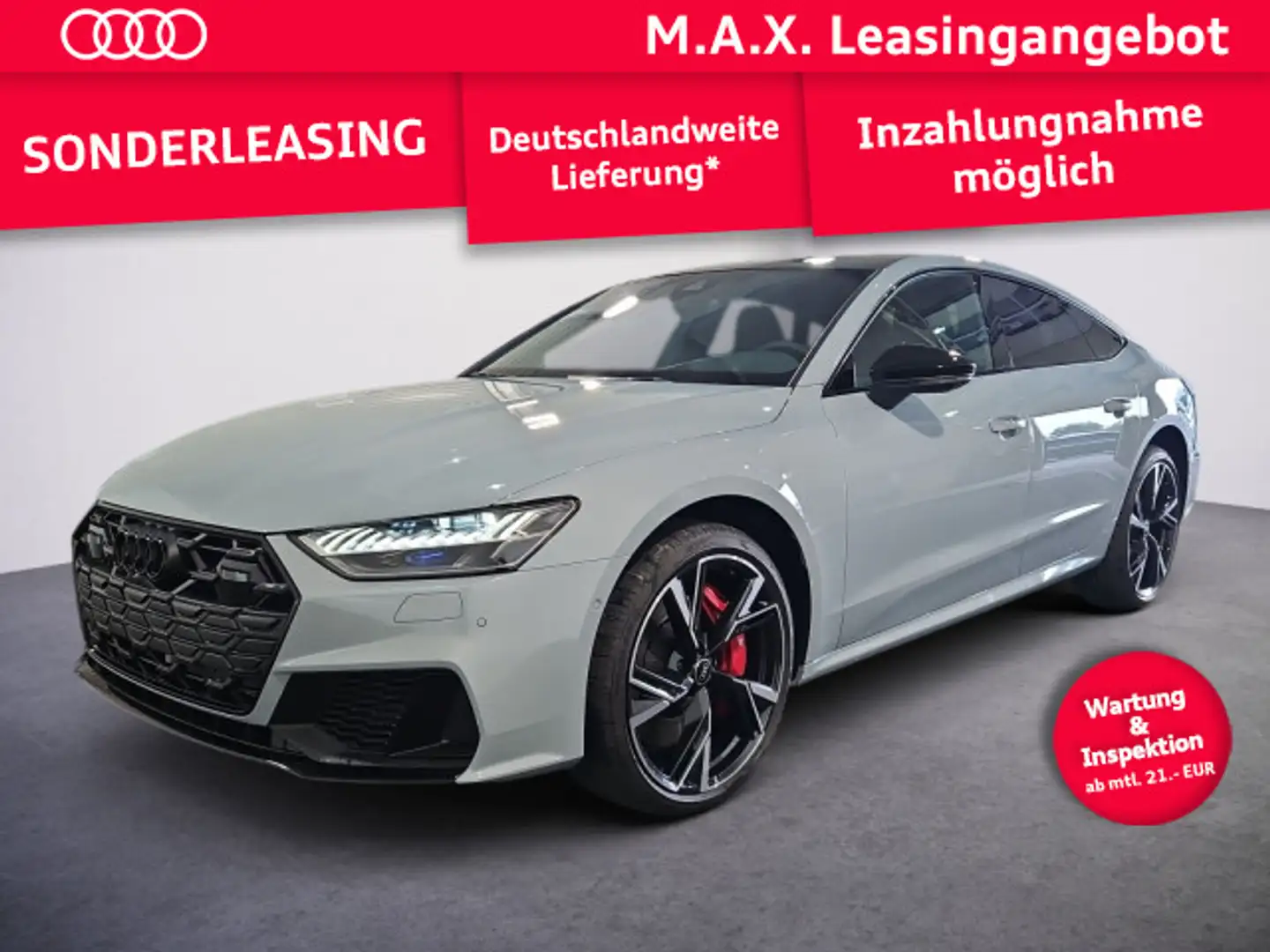 Audi S7 TDI PFEILGRAU *122.780€ UPE*AHK+PAN Grau - 1