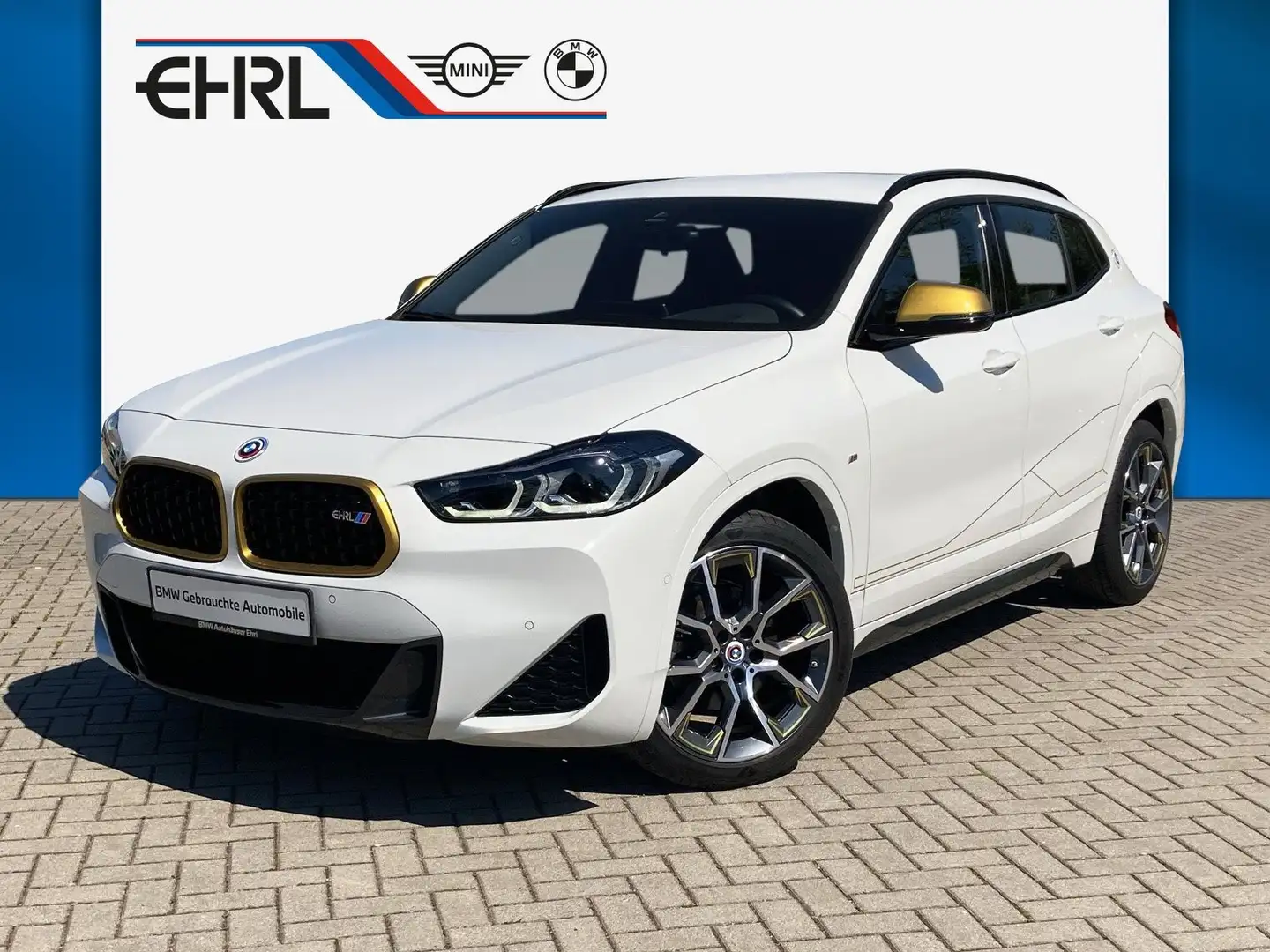 BMW X2 sDrive18i GoldPlay HUD HIFI AHK NAVI+ LED Weiß - 1