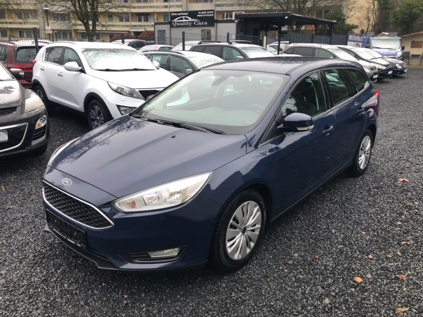 Ford Focus Turnier Business/Navi/KLima/PDC Bleu - 1