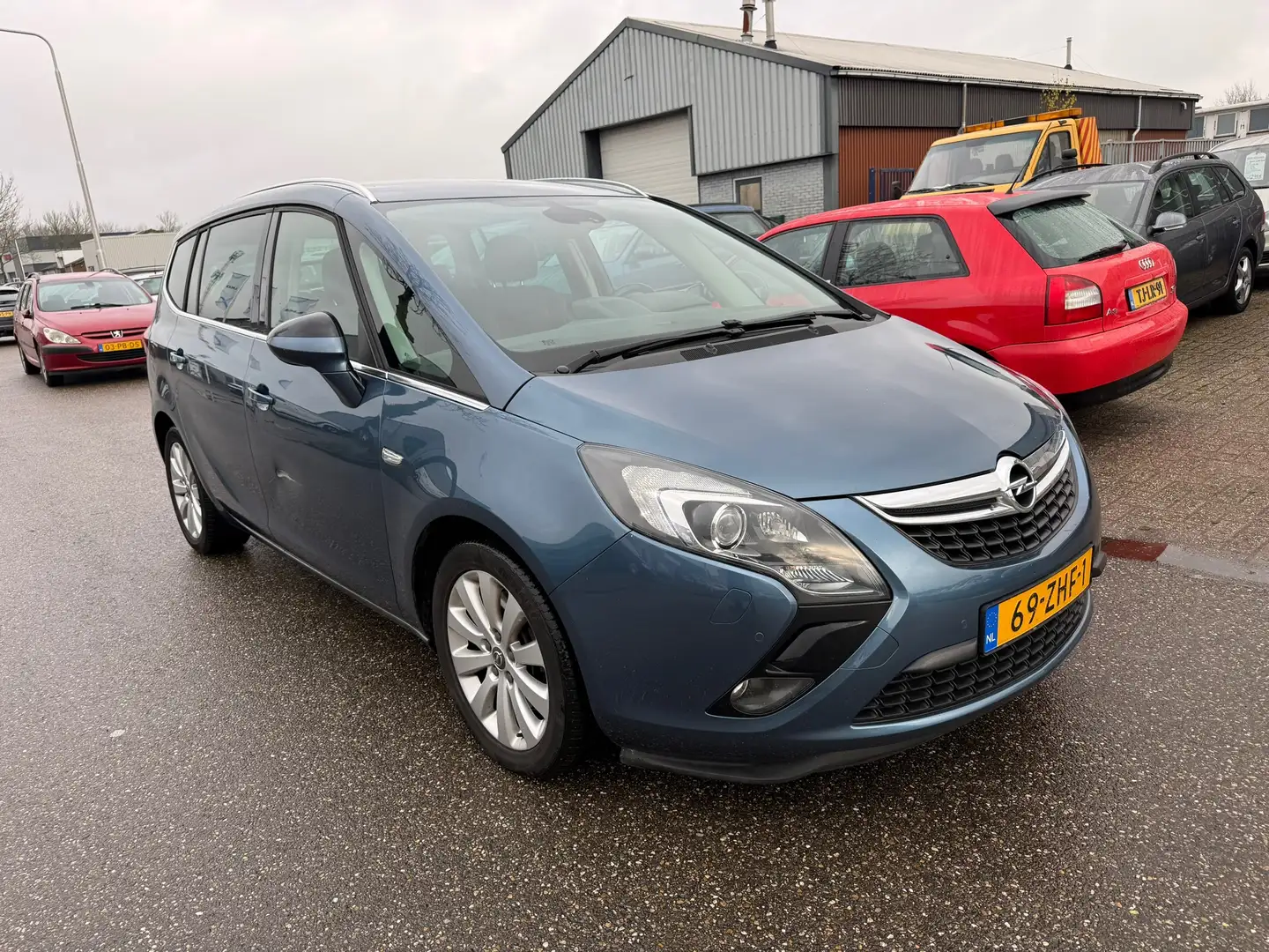 Opel Zafira Tourer 2.0 CDTI Cosmo 7p. NAV.+ Clima Bj:2012 NAP! Blue - 2