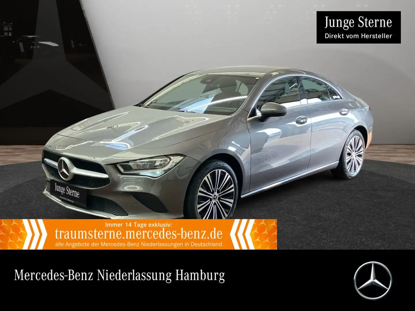 Mercedes-Benz CLA 250 e PROGRESSIVE+AHK+8G Grau - 1