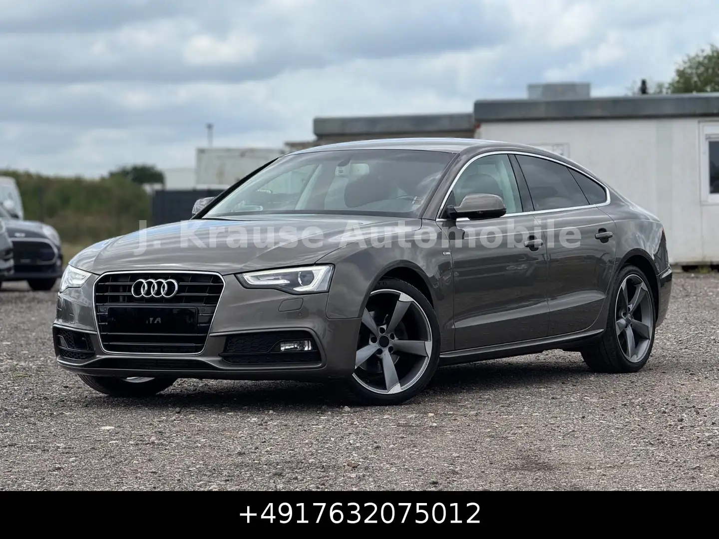 Audi A5 Sportback 1.8 TFSI S Line Aut. Keyl. Nav ACC Grau - 1