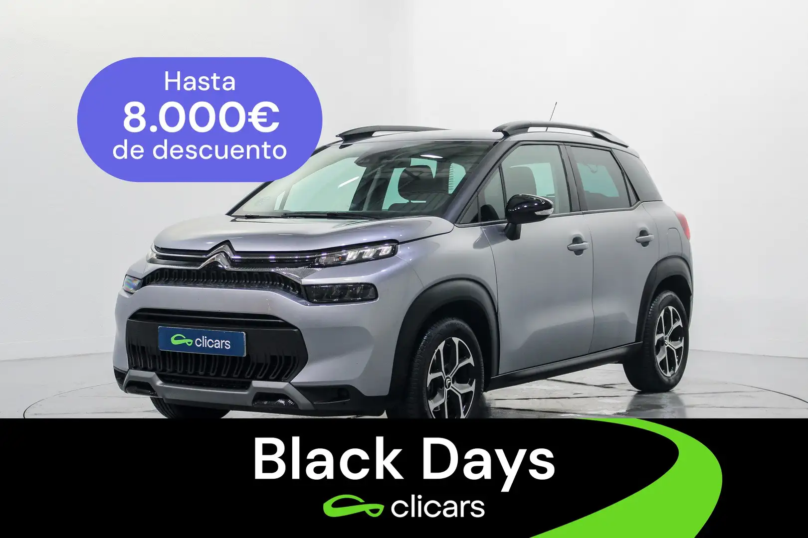 Citroen C3 Aircross Puretech S&S Plus 110 Argento - 1