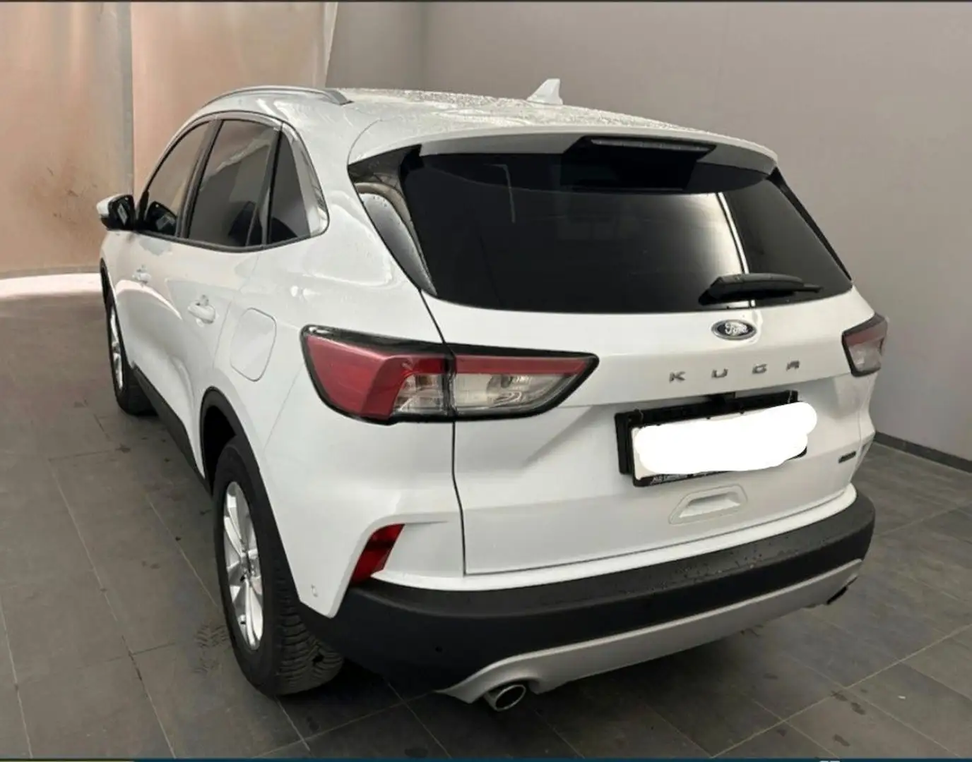 Ford Kuga 2,5 PHEV  Titanium,LED,HUD,IACC,eKlappe Weiß - 2