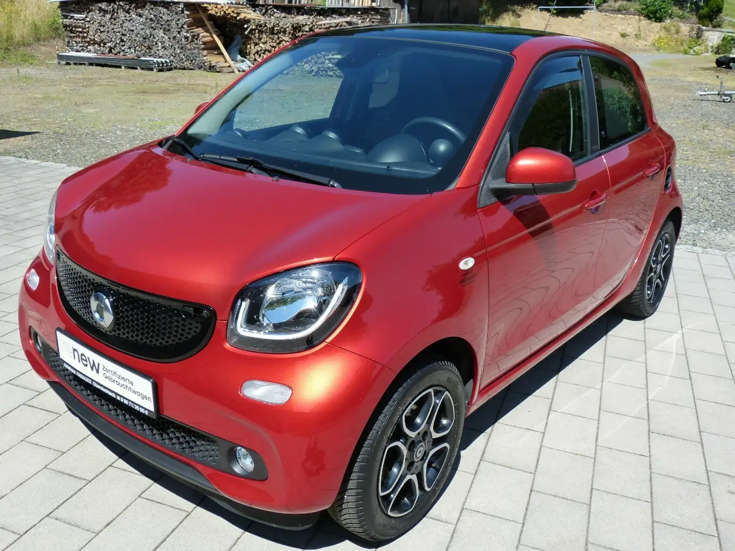 smart forFour passion[NAVI/PDC/SHZ/KLIMAAUTOMATIK] Rouge - 1