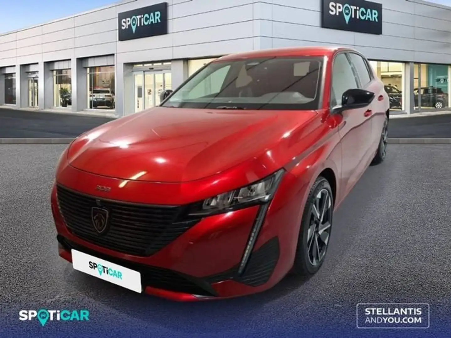 Peugeot 308 1.2 PureTech S&S Allure 130 Rojo - 1