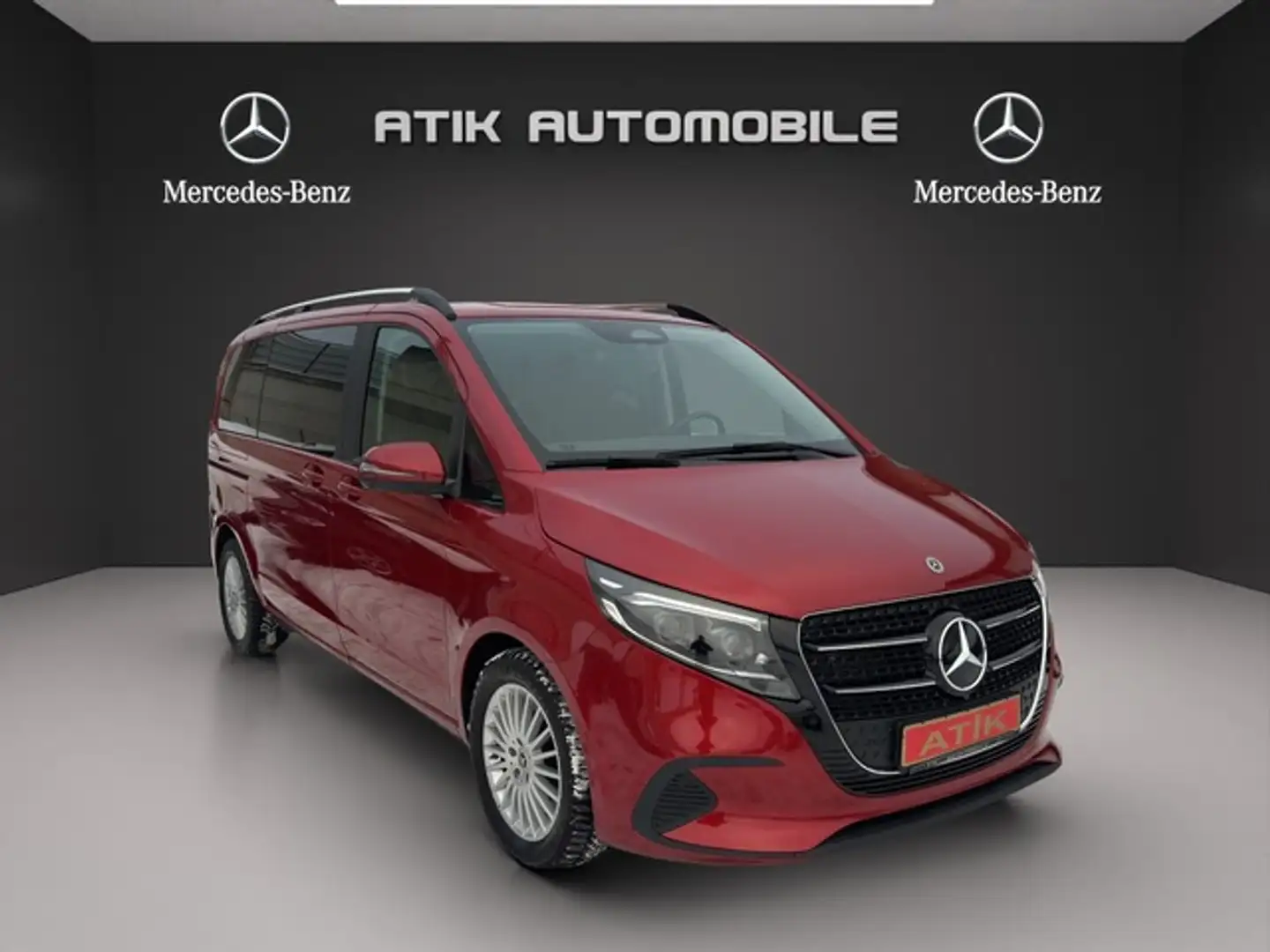 Mercedes-Benz V 220 d "Style" DISTR LED AHK 360*CAM MBUX NAVI Rouge - 2