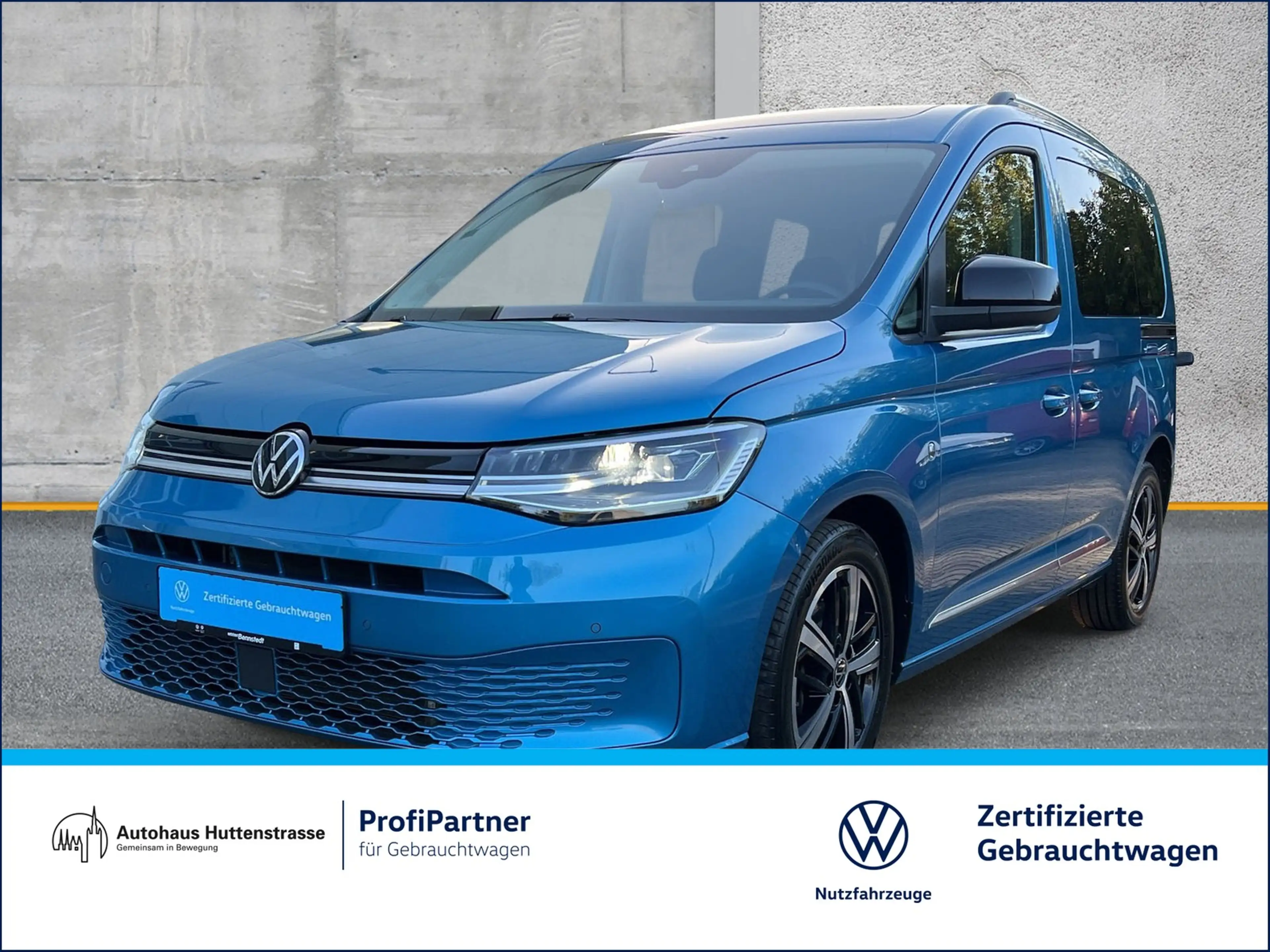 Volkswagen Caddy 2.0 TDI 4Motion Style 7-Si. LED AHK PANO APP