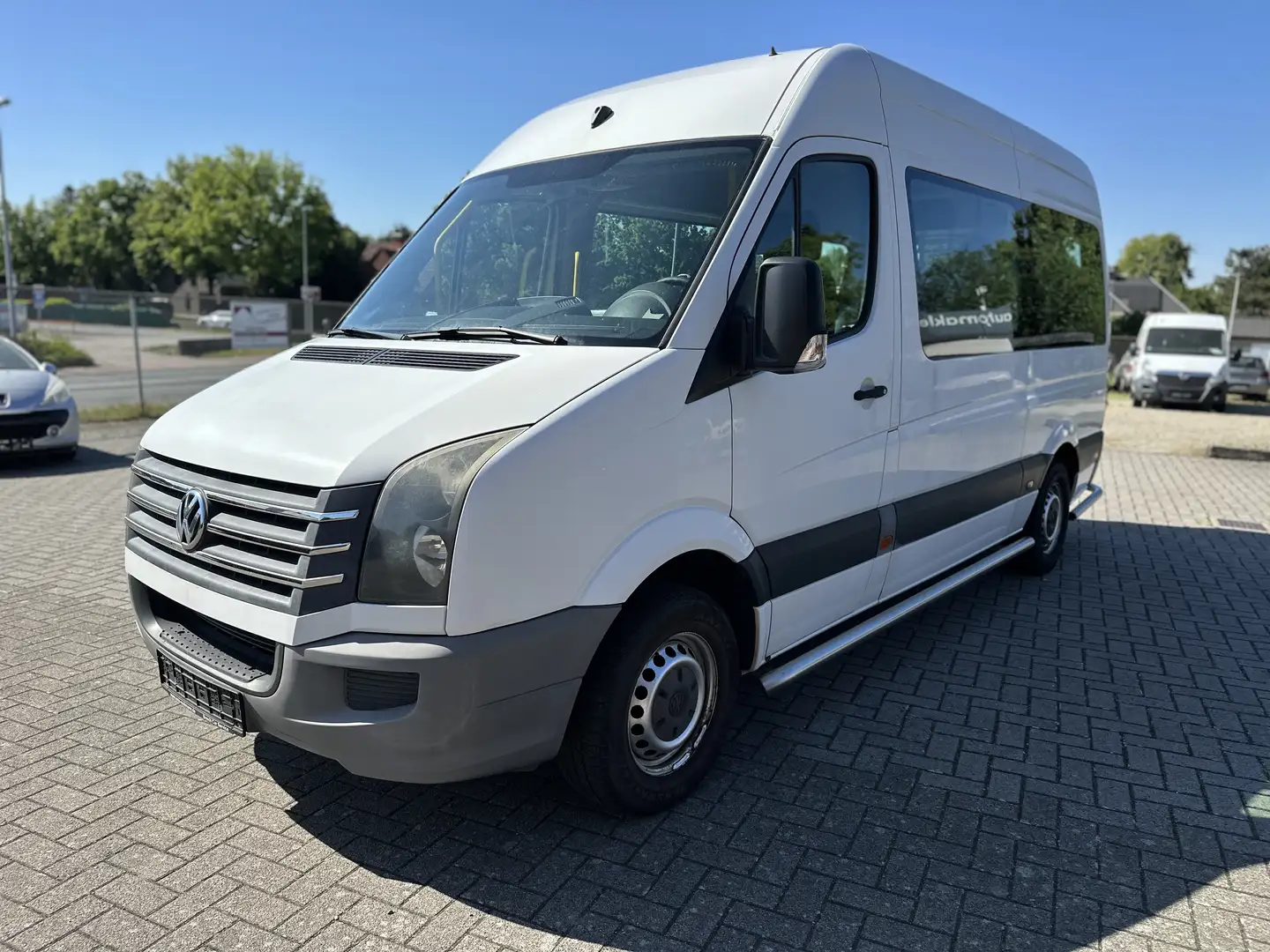 Volkswagen Crafter 35 mittel L2H2 Hochdach 9 Sitz mit Rampe Blanco - 1