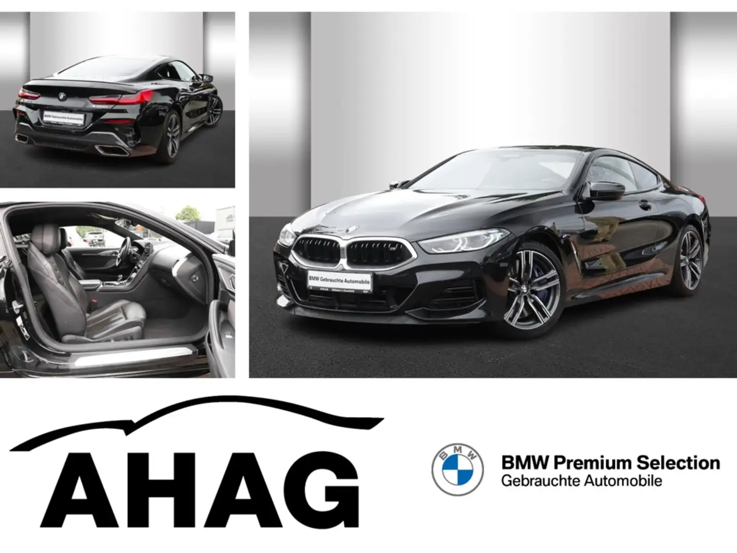 BMW M850 i xDrive Coupe Laser 360 Sitzbelüftung Soft Schwarz - 1