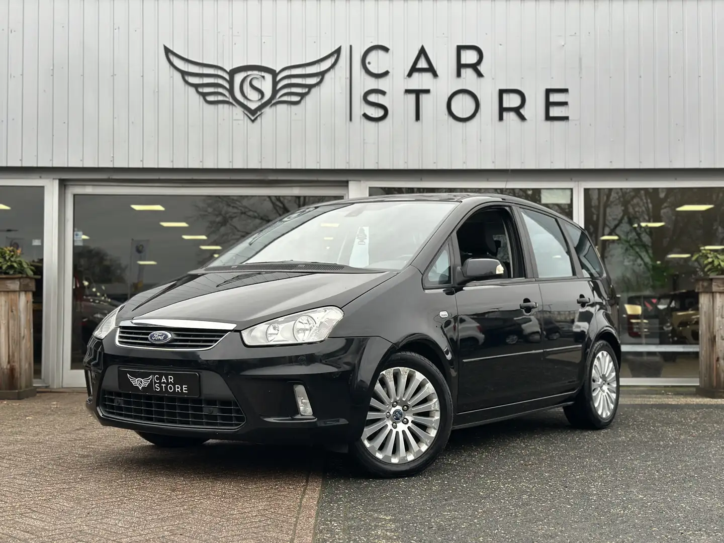 Ford C-Max 2.0-16V Titanium |PANO|CRUISE|AUTOMAAT|CLIMA|TREKH Zwart - 1