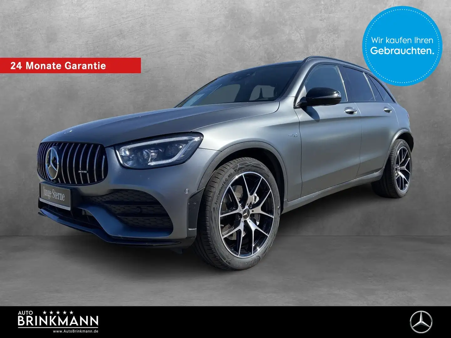 Mercedes-Benz GLC 43 AMG Mercedes-AMG GLC 43 4M Panorama/SHZ/KeylessGo Gris - 1