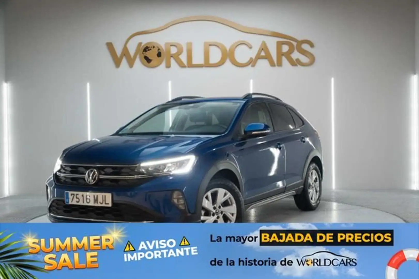 Volkswagen Taigo 1.0 TSI R-Line DSG 81kW Azul - 1
