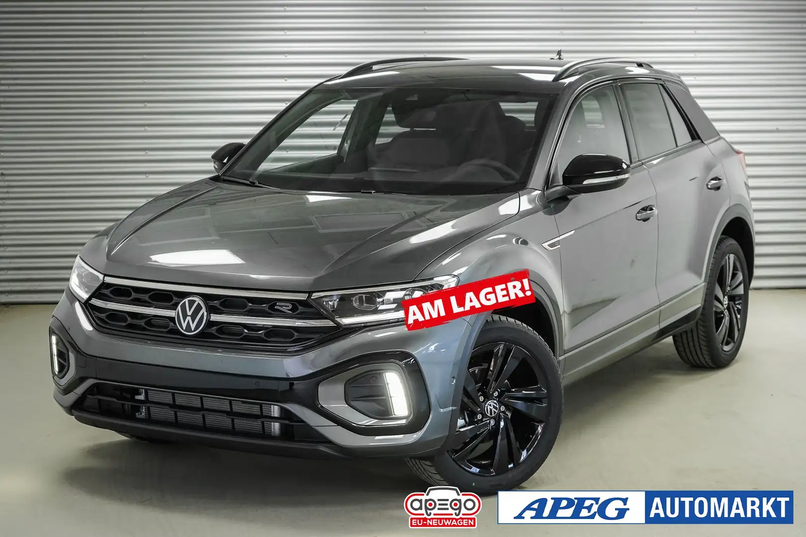Volkswagen T-Roc 1,5 TSI DSG R-Line Gris - 1