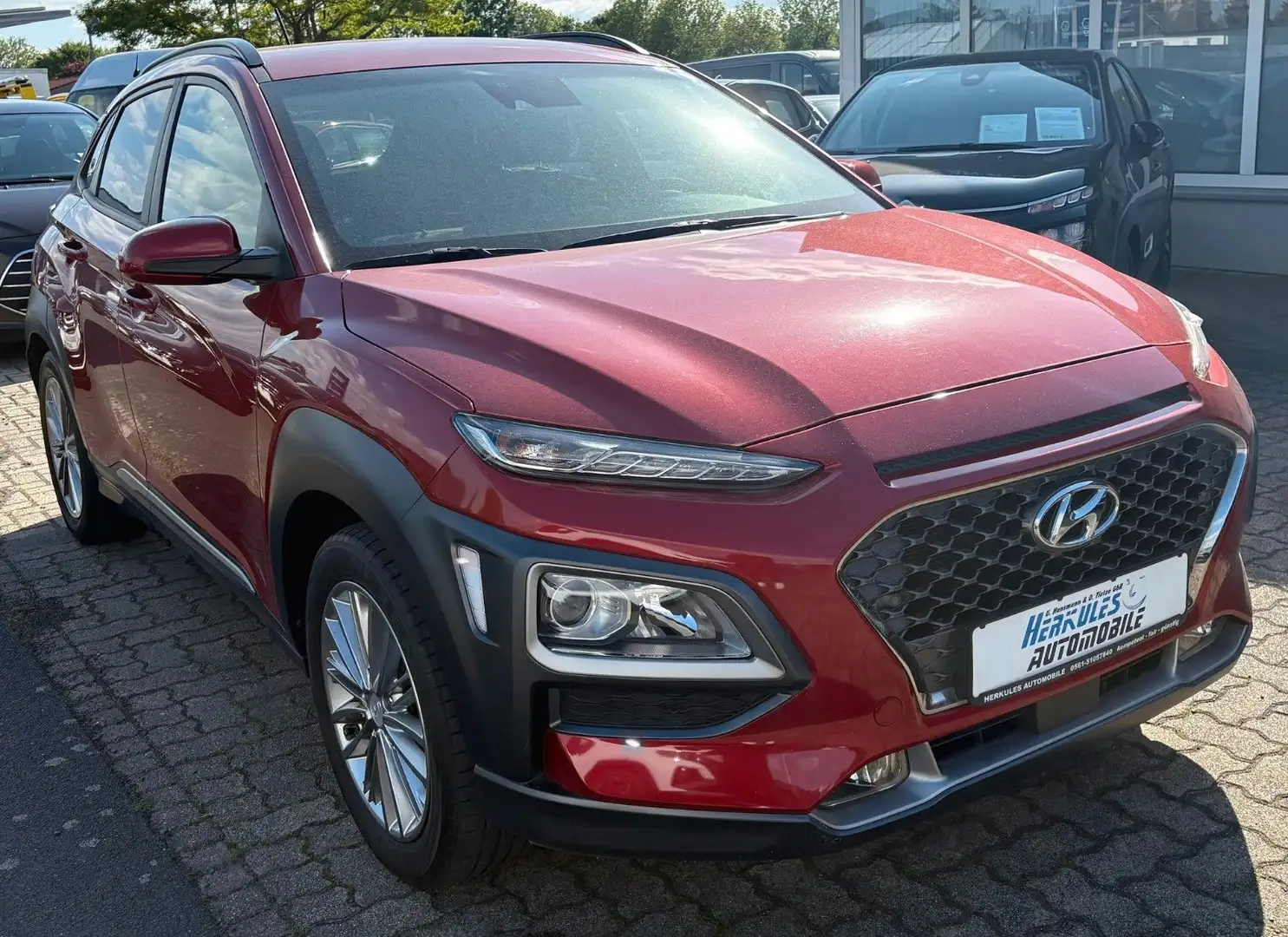 Hyundai KONA 1.0 T-GDI AppleCarplay/Sitzheizung Rojo - 1